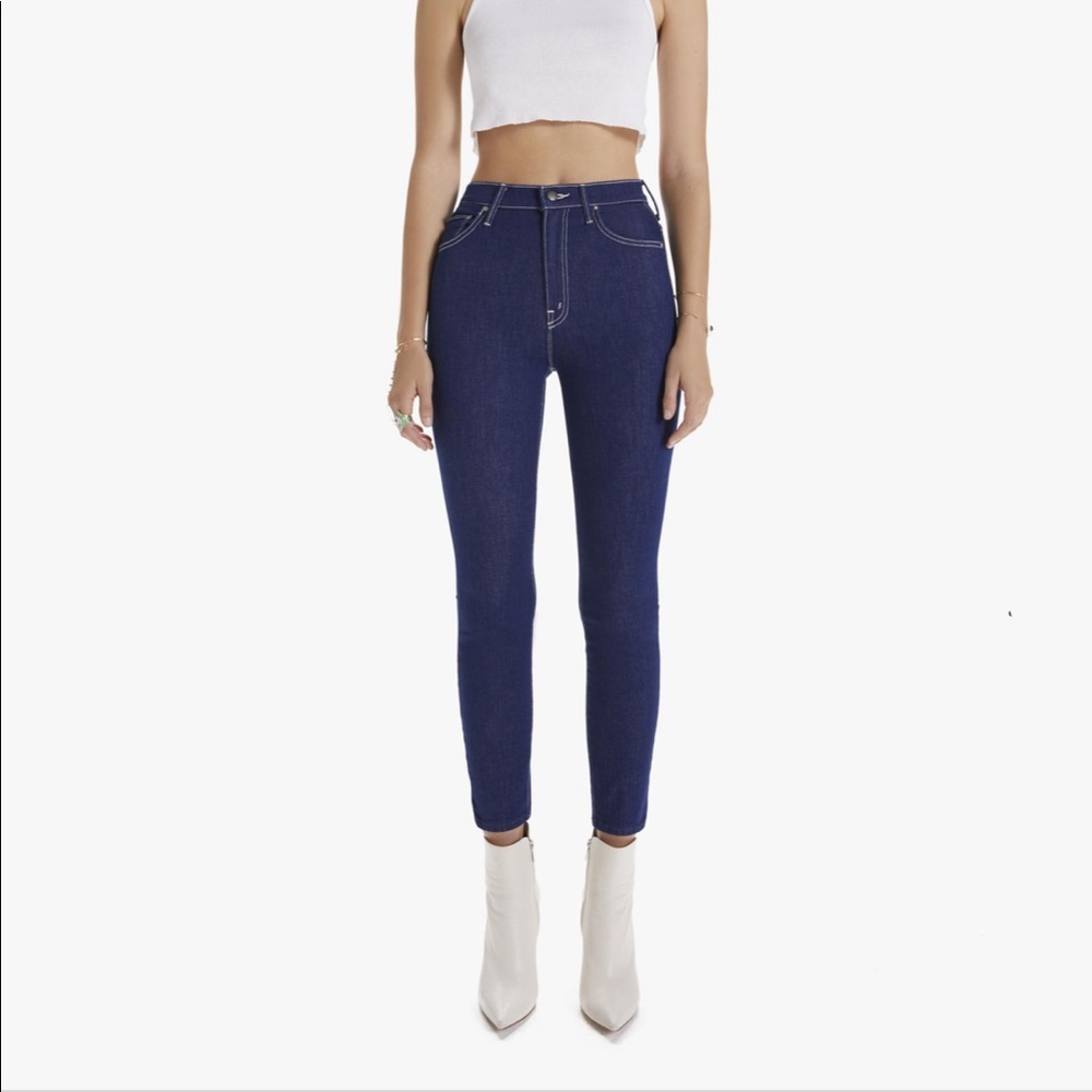 NWT MOTHER The Swooner Ankle High Rise Jeans